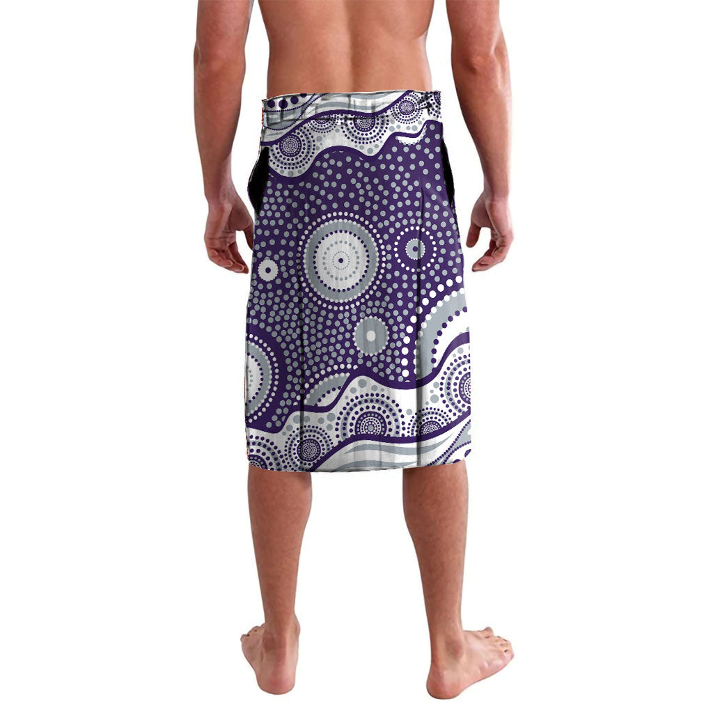 Fremantle Dockers Lavalava Aboriginal Dot Pattern - Football Mascot Heritage Pride