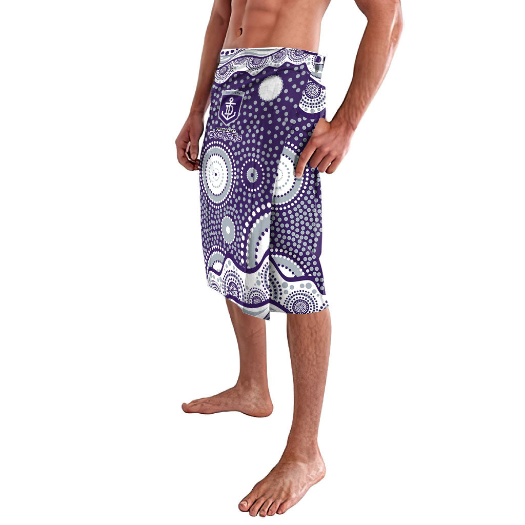Fremantle Dockers Lavalava Aboriginal Dot Pattern - Football Mascot Heritage Pride