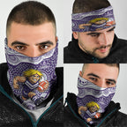 Fremantle Dockers Neck Gaiter Aboriginal Dot Pattern - Football Mascot Heritage Pride