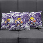 Fremantle Dockers Pillow Cover Aboriginal Dot Pattern - Football Mascot Heritage Pride