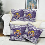 Fremantle Dockers Pillow Cover Aboriginal Dot Pattern - Football Mascot Heritage Pride