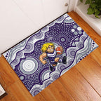 Fremantle Dockers Rubber Doormat Aboriginal Dot Pattern - Football Mascot Heritage Pride