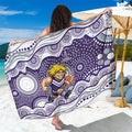 Fremantle Dockers Sarong Aboriginal Dot Pattern - Football Mascot Heritage Pride