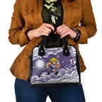 Fremantle Dockers Shoulder Handbag Aboriginal Dot Pattern - Football Mascot Heritage Pride