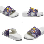 Fremantle Dockers Slide Sandals Aboriginal Dot Pattern - Football Mascot Heritage Pride