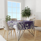 Fremantle Dockers Tablecloth Aboriginal Dot Pattern - Football Mascot Heritage Pride