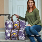 Fremantle Dockers Travel Bag Aboriginal Dot Pattern - Football Mascot Heritage Pride