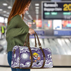 Fremantle Dockers Travel Bag Aboriginal Dot Pattern - Football Mascot Heritage Pride