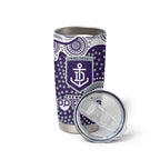 Fremantle Dockers Tumbler Cup Aboriginal Dot Pattern - Football Mascot Heritage Pride