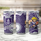 Fremantle Dockers Tumbler Cup Aboriginal Dot Pattern - Football Mascot Heritage Pride