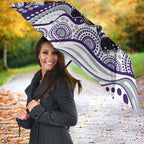 Fremantle Dockers Umbrella Aboriginal Dot Pattern - Football Mascot Heritage Pride
