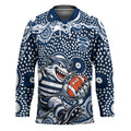 Geelong Cats Hockey Jersey Aboriginal Dot Pattern - Football Mascot Heritage Pride