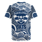 Geelong Cats Rugby Jersey Aboriginal Dot Pattern - Football Mascot Heritage Pride