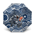 Geelong Cats Umbrella Aboriginal Dot Pattern - Football Mascot Heritage Pride