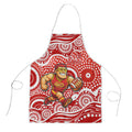 Gold Coast Suns Apron Aboriginal Dot Pattern - Football Mascot Heritage Pride