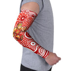 Gold Coast Suns Arm Sleeves Aboriginal Dot Pattern - Football Mascot Heritage Pride
