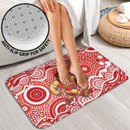 Gold Coast Suns Bathroom Set Aboriginal Dot Pattern - Football Mascot Heritage Pride