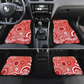 Gold Coast Suns Car Mats Aboriginal Dot Pattern - Football Mascot Heritage Pride