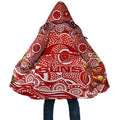 Gold Coast Suns Cloak Aboriginal Dot Pattern - Football Mascot Heritage Pride