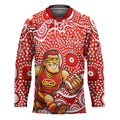 Gold Coast Suns Hockey Jersey Aboriginal Dot Pattern - Football Mascot Heritage Pride