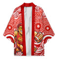 Gold Coast Suns Kimono Aboriginal Dot Pattern - Football Mascot Heritage Pride