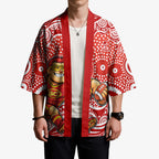 Gold Coast Suns Kimono Aboriginal Dot Pattern - Football Mascot Heritage Pride