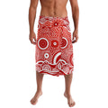 Gold Coast Suns Lavalava Aboriginal Dot Pattern - Football Mascot Heritage Pride
