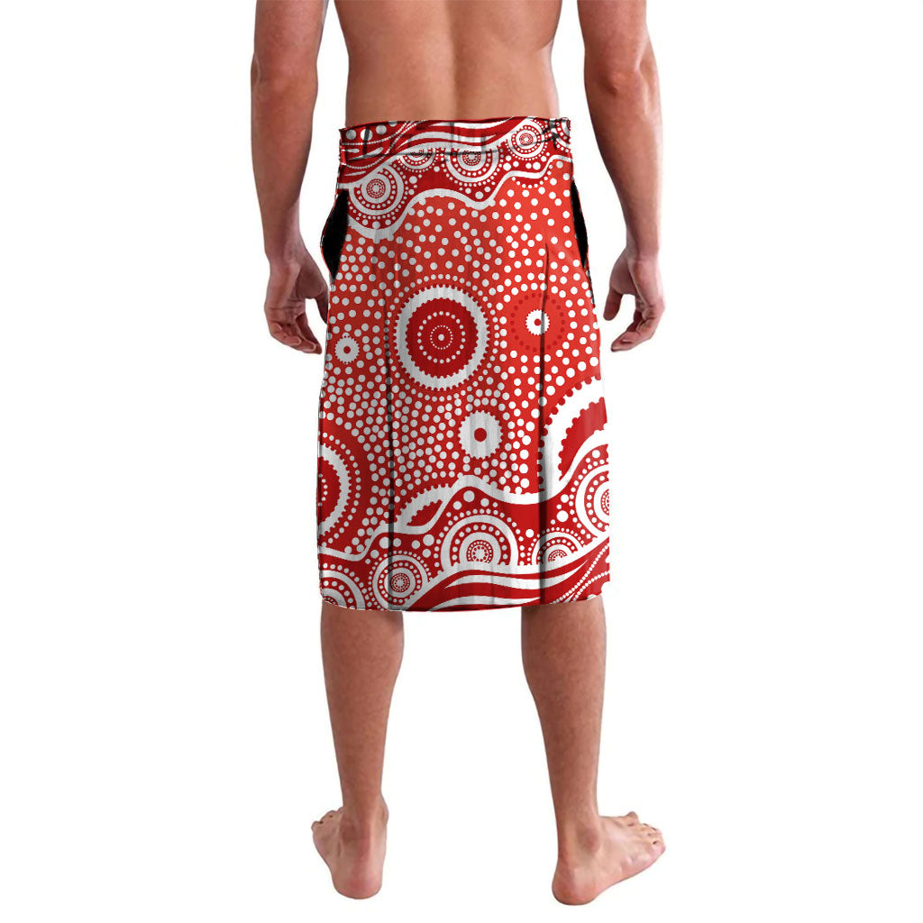 Gold Coast Suns Lavalava Aboriginal Dot Pattern - Football Mascot Heritage Pride