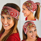 Gold Coast Suns Neck Gaiter Aboriginal Dot Pattern - Football Mascot Heritage Pride