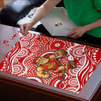 Gold Coast Suns Puzzle Aboriginal Dot Pattern - Football Mascot Heritage Pride