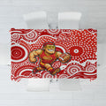 Gold Coast Suns Tablecloth Aboriginal Dot Pattern - Football Mascot Heritage Pride