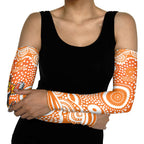 Greater Western Sydney Giants Arm Sleeves Aboriginal Dot Pattern - Football Mascot Heritage Pride