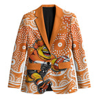Greater Western Sydney Giants Blazer Aboriginal Dot Pattern - Football Mascot Heritage Pride