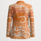 Greater Western Sydney Giants Blazer Aboriginal Dot Pattern - Football Mascot Heritage Pride