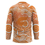 Greater Western Sydney Giants Hockey Jersey Aboriginal Dot Pattern - Football Mascot Heritage Pride