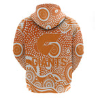 Greater Western Sydney Giants Hoodie Aboriginal Dot Pattern - Football Mascot Heritage Pride