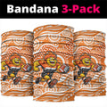 Greater Western Sydney Giants Neck Gaiter Aboriginal Dot Pattern - Football Mascot Heritage Pride