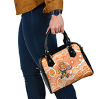 Greater Western Sydney Giants Shoulder Handbag Aboriginal Dot Pattern - Football Mascot Heritage Pride