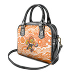 Greater Western Sydney Giants Shoulder Handbag Aboriginal Dot Pattern - Football Mascot Heritage Pride