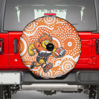 Greater Western Sydney Giants Spare Tire Cover Aboriginal Dot Pattern - Football Mascot Heritage Pride