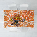 Greater Western Sydney Giants Tablecloth Aboriginal Dot Pattern - Football Mascot Heritage Pride