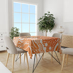 Greater Western Sydney Giants Tablecloth Aboriginal Dot Pattern - Football Mascot Heritage Pride