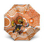 Greater Western Sydney Giants Umbrella Aboriginal Dot Pattern - Football Mascot Heritage Pride