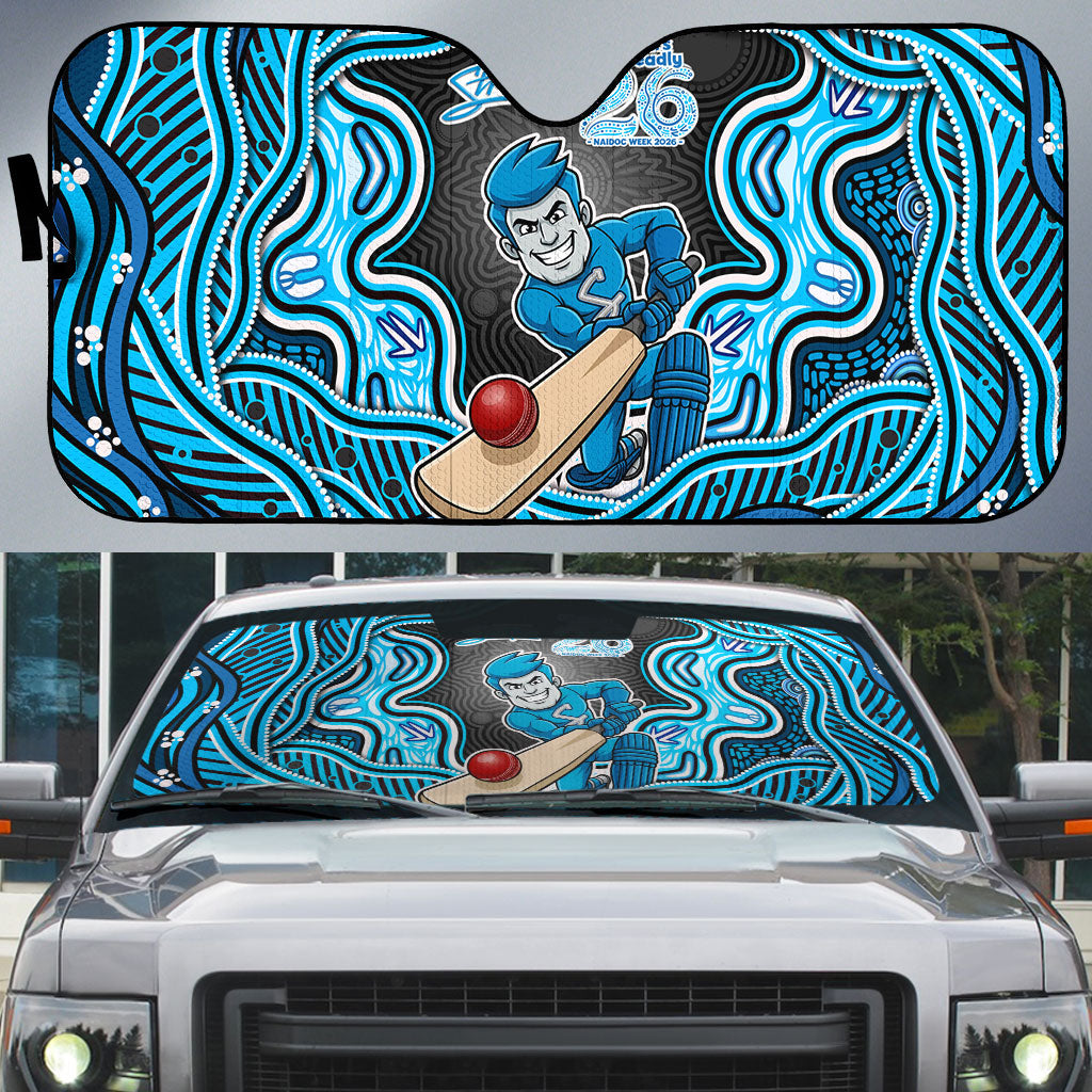 Adelaide Cricket NAIDOC Week 2026 Auto Sun Shade Aboriginal Indigenous - 50 Years of Deadly