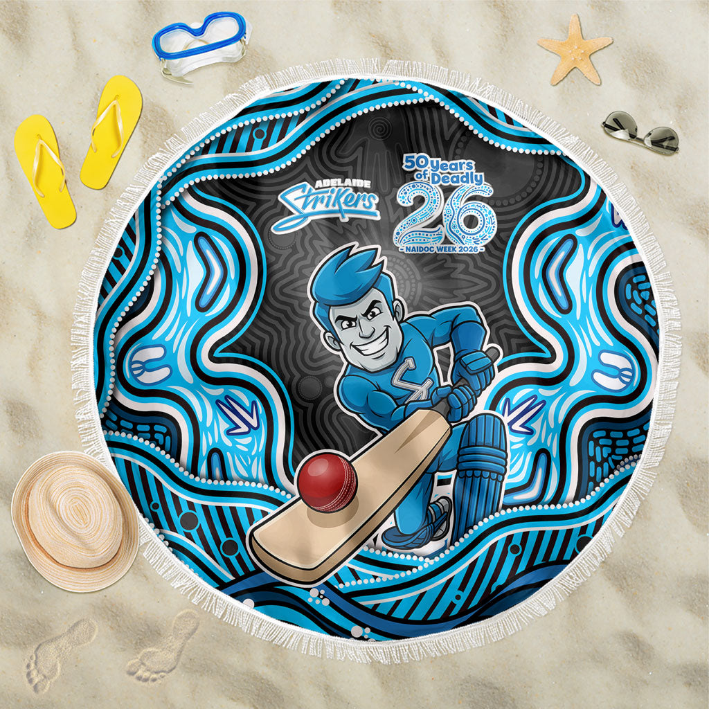 Adelaide Cricket NAIDOC Week 2026 Beach Blanket Aboriginal Indigenous - 50 Years of Deadly