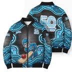 Adelaide Cricket NAIDOC Week 2026 Bomber Puffer Jacket Aboriginal Indigenous - 50 Years of Deadly