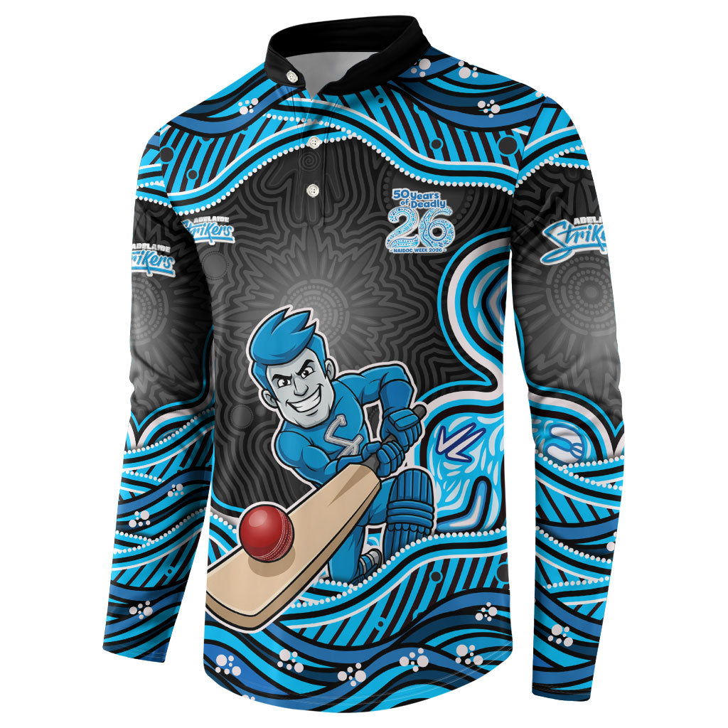 Adelaide Cricket NAIDOC Week 2026 Button Sweatshirt Aboriginal Indigenous - 50 Years of Deadly