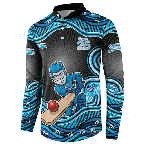 Adelaide Cricket NAIDOC Week 2026 Button Sweatshirt Aboriginal Indigenous - 50 Years of Deadly