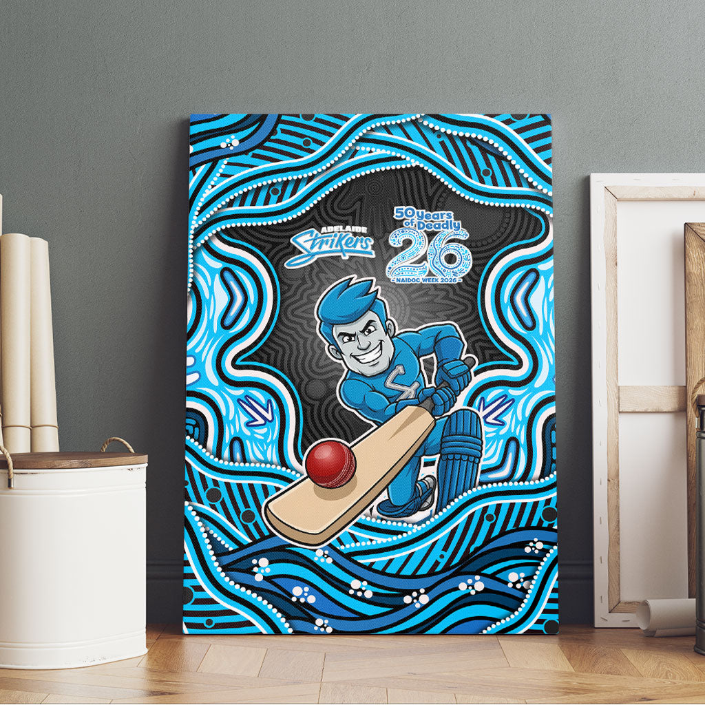 Adelaide Cricket NAIDOC Week 2026 Canvas Wall Art Aboriginal Indigenous - 50 Years of Deadly