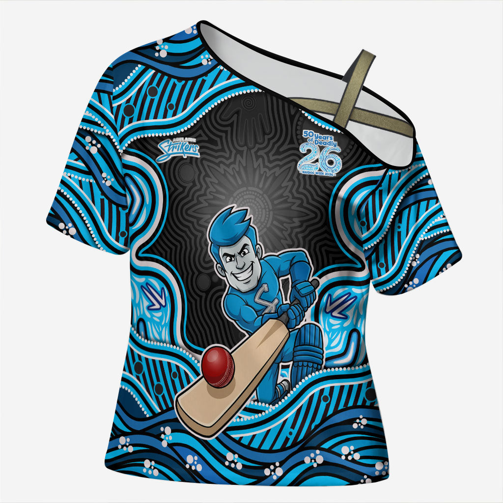 Adelaide Cricket NAIDOC Week 2026 Cross Shoulder Shirt Aboriginal Indigenous - 50 Years of Deadly